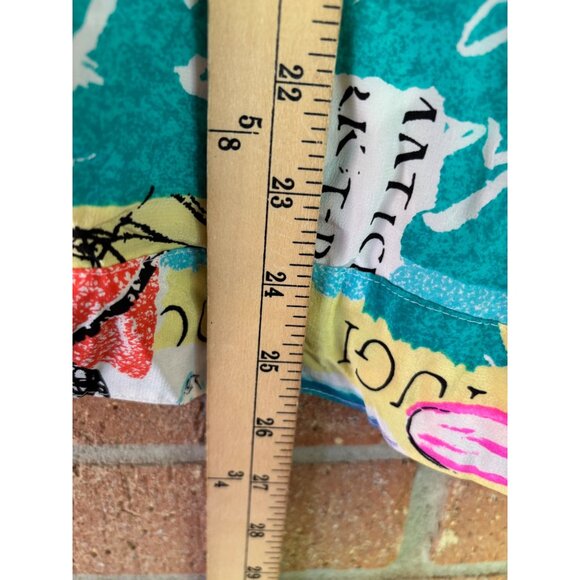 Diane Gilman Womens Multicolor Floral Patchwork Button-Up Silk Jacket - Picture 8 of 12